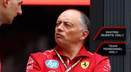 Šéf tímu Ferrari Fred Vasseur.