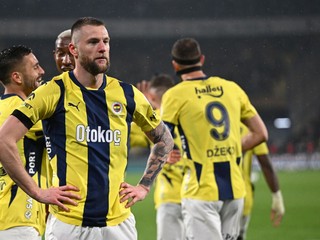Milan Škriniar v drese Fenerbahce Istanbul.