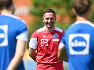 Kondičný tréner slovenskej reprezentácie do 21 rokov Andrej Caban.