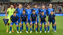 Základná jedenástka Slovenska pred zápasom Slovensko - Taliansko.