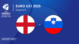 Anglicko - Slovinsko: ONLINE prenos zo zápasu na EURO U21 2025 (ME vo futbale do 21 rokov) na Slovensku.