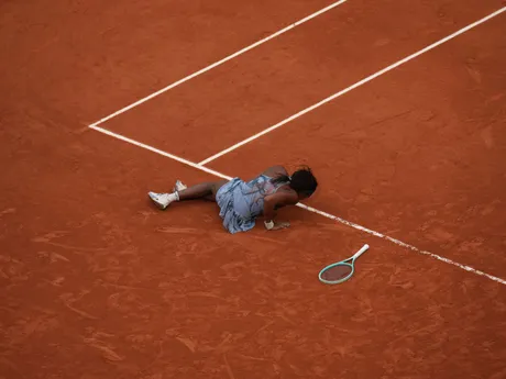 Coco Gauffová po víťazstve na Roland Garros 2025.